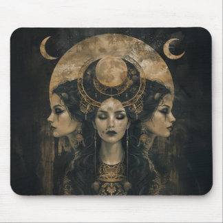 Mousepad Hecate, Deusa da Bruxaria, Deusa da Lua Tripla
