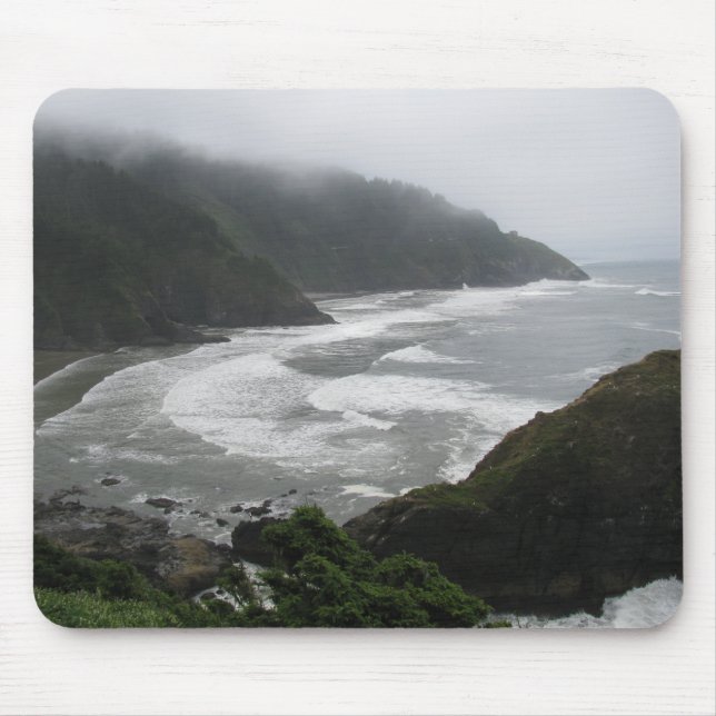 Mousepad Heceta Head Lighthouse View Oregon Costa (Frente)