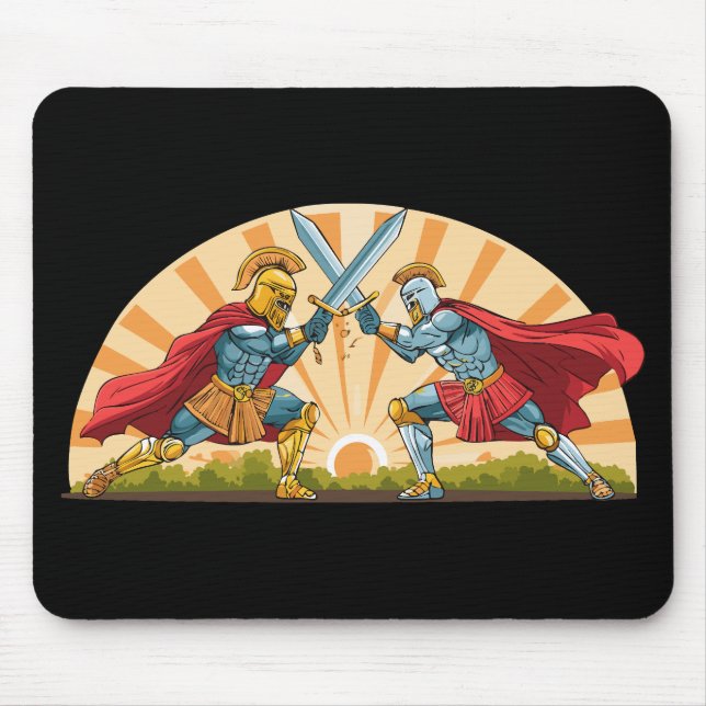 Mousepad Hector e Aquiles (Frente)
