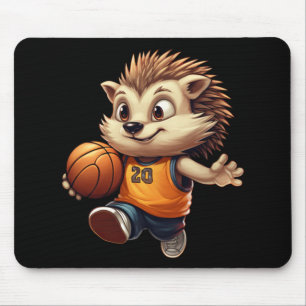 Mousepad Hedgehog 1 de basquete