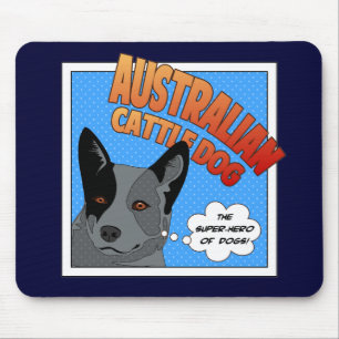 Mousepad Heeler azul