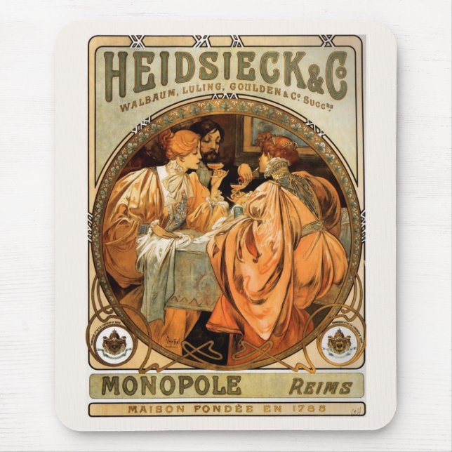 Mousepad Heidsieck E Co. (Frente)