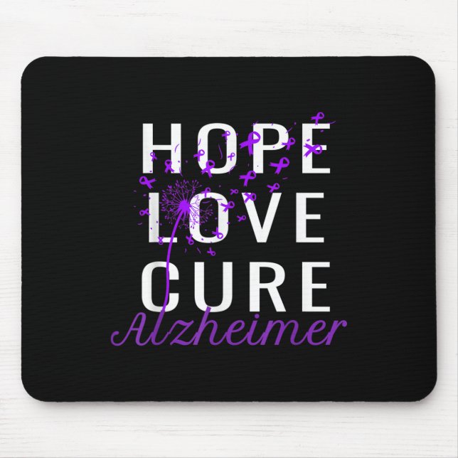 Mousepad Heimer Consciência Esperança Amor Mulheres Curtas  (Frente)