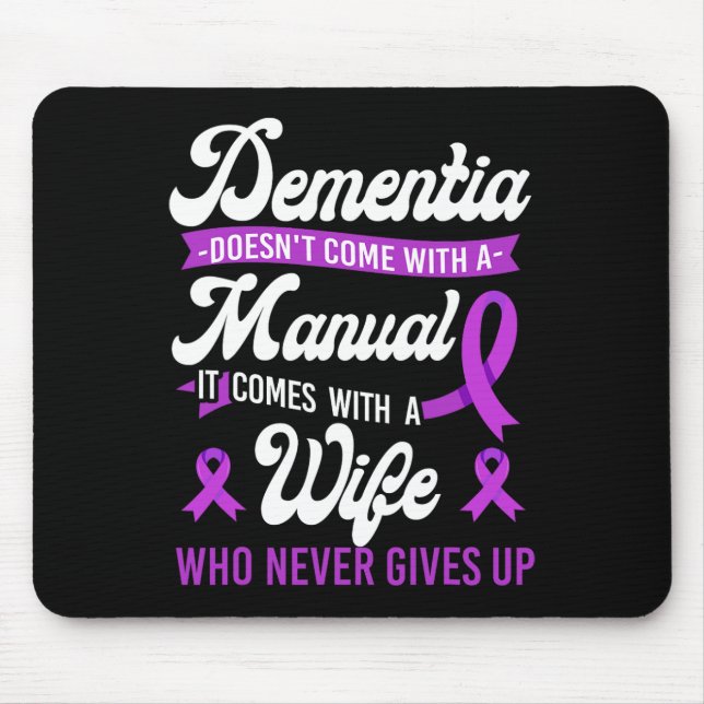 Mousepad Heimerheimer Dementia Amparo à Consciência Esposa  (Frente)