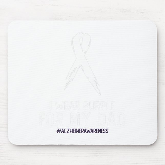 Mousepad Heimerheimer... eu Visto roxo pelo meu Pai. (Frente)