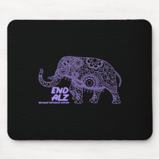 Mousepad Heimerheimer I Conscientização Heimer Elefante Avó