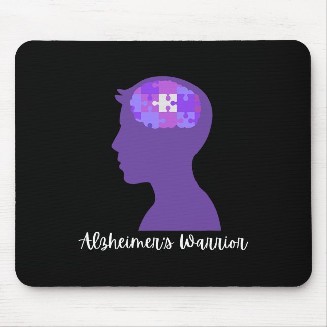 Mousepad Heimerheimer Warrior for Heimerheimer's Awarenes (Frente)