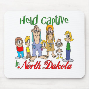 Mousepad Held Captive em Dakota do Norte
