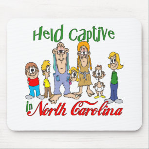 Mousepad Held Captive na Carolina do Norte
