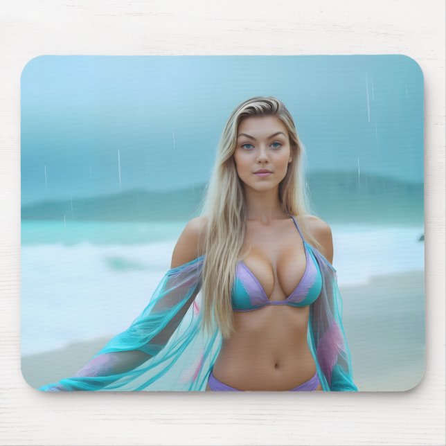 Mousepad Helena Chevalier: Serenidade na margem (Frente)