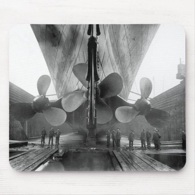 Mousepad hélices do Titanic (Frente)
