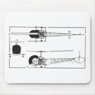 Mousepad Helicóptero de Bell 47