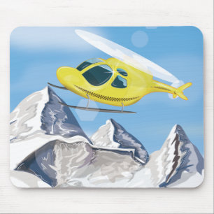 Mousepad Helicóptero de Resgate