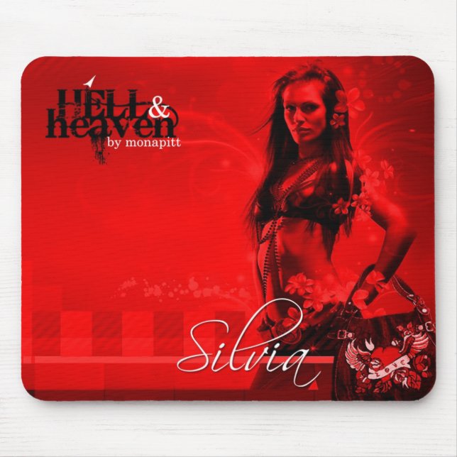 Mousepad Hell&Heaven Silvia (Frente)