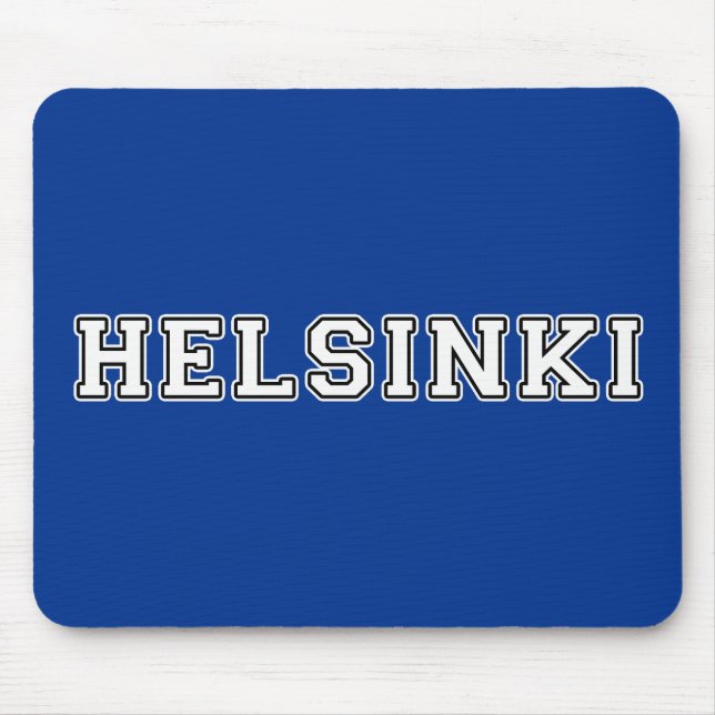Mousepad Helsínquia Finlândia (Frente)