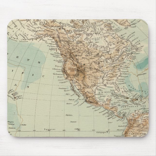 Mousepad Hemisfério Oeste 3 (Frente)