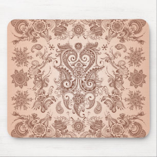 Mousepad Henna Pattern-1