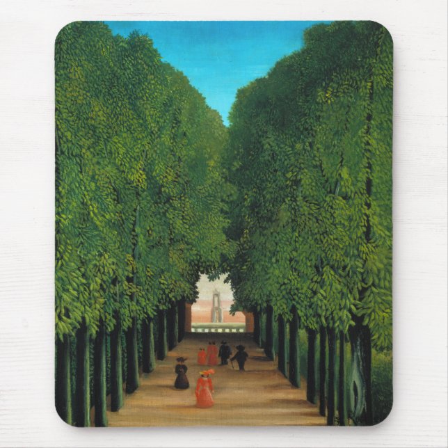 Mousepad Henri Rousseau, Avenida no Parque na Nuvem Santo (Frente)