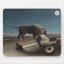 Mousepad Henri Rousseau é o cigano adormecido