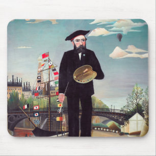 Mousepad Henri Rousseau - Eu Próprio Retrato-Paisagem