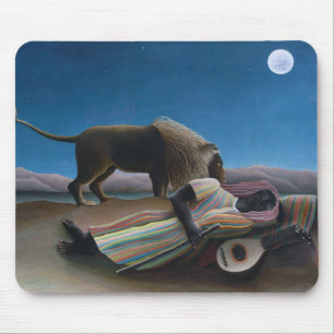Mousepad Henri Rousseau - O Cigano Que Dorme