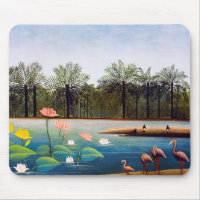 Henri Rousseau - Os Flamingos