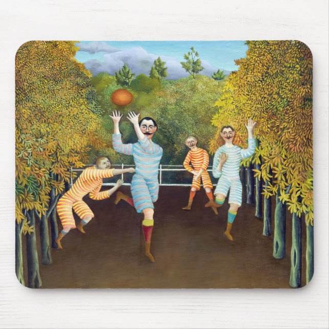 Mousepad Henri Rousseau - Os Jogadores De Futebol (Frente)