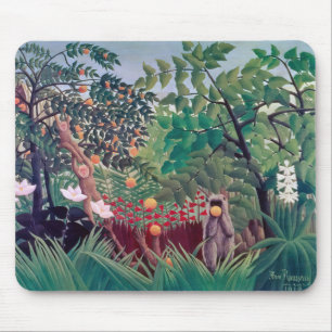 Mousepad Henri Rousseau - Paisagem Exótica