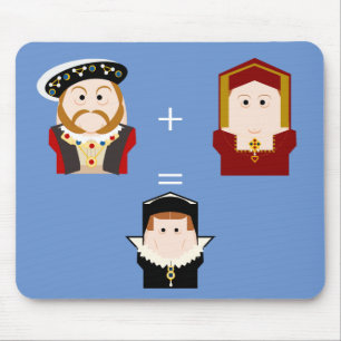 Mousepad Henrique VIII + Catarina de Aragão = Mary I