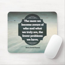 Henry David Thoreau Citação Inspiracional "Conscie