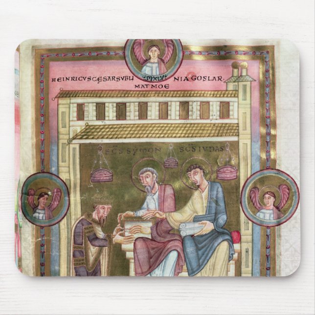 Mousepad Henry III com os apóstolos Simon e Jude (Frente)