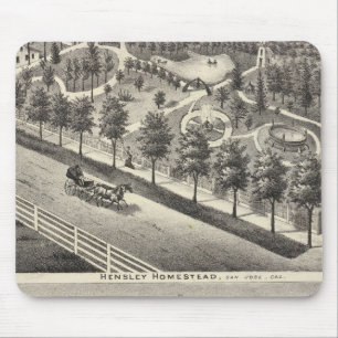 Mousepad Hensley, residências do Beans