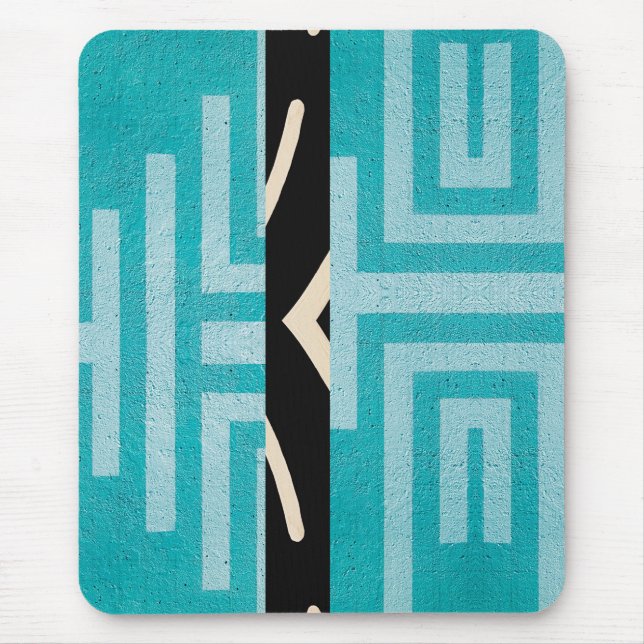 Mousepad Heritage Echo Mudcloth Inspirado (Frente)