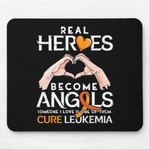 Mousepad Heróis Reais Tornam-se Anjos - Consciência da Leuc
