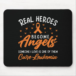Mousepad Heróis Reais Tornam-se Anjos Felizes Consciência d