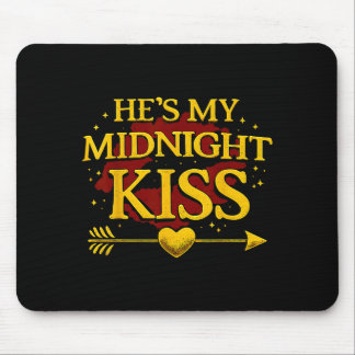 Mousepad He's My Midnight Kiss Matching Couples Valentine’s