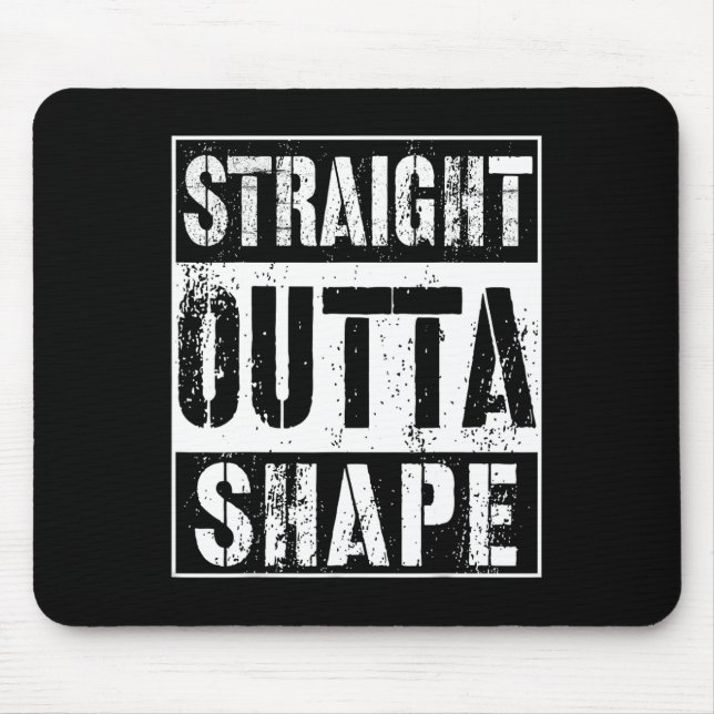 Mousepad Hetero Extraído Da Forma Engraçado Ou Forma De Pre (Frente)