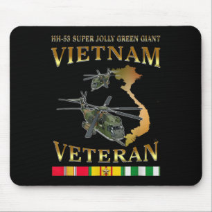 Mousepad Hh-53 Super Jolly Green Giant Helicopter Vietnam V