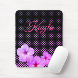 Mousepad Hibiscus Rosa Quente
