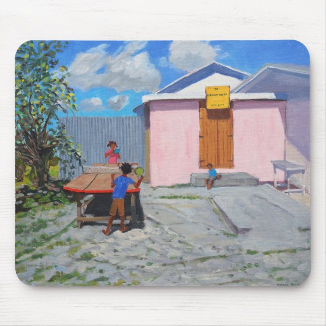 Mousepad Hideaway de Pong De Africano Rainha do sibilo (Frente)