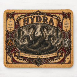 Mousepad Hidra, Monstro de Circo Vintage