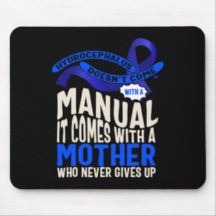Mousepad Hidrocefalia Consciência não vem com manual