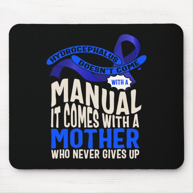 Mousepad Hidrocefalia Consciência não vem com manual (Frente)