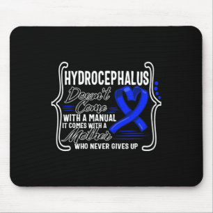 Mousepad Hidrocefalia Consciência não vem com manual