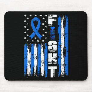 Mousepad Hidrocefalia Sensibilização Patriótica Americana F