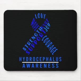 Mousepad Hidrocefalia Sobrevivente Guerreiro de Segurança