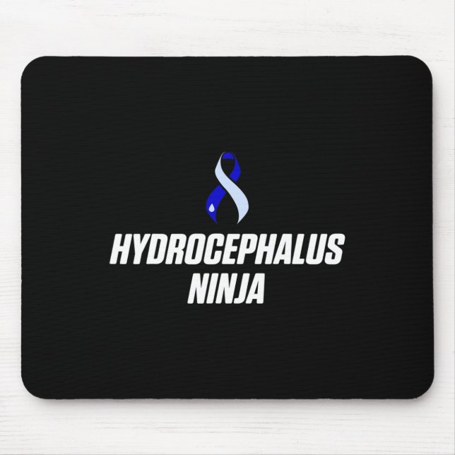 Mousepad Hidrocefalia Sobrevivente Ninja Guerreiro de Consc (Frente)