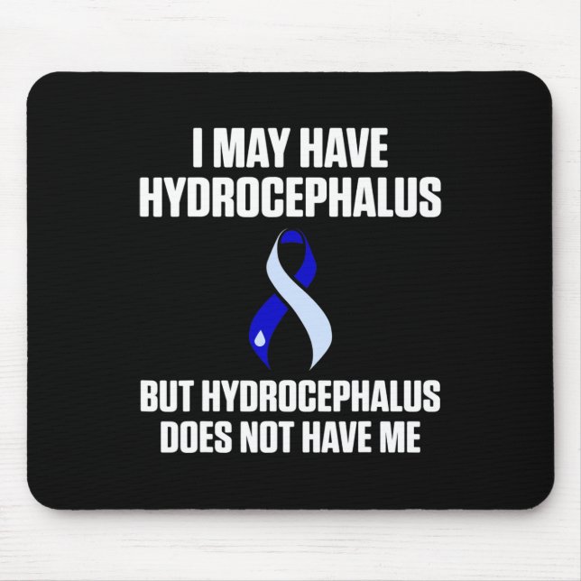 Mousepad Hidrocephalus Survivent Tem Guerreiro De Consciênc (Frente)