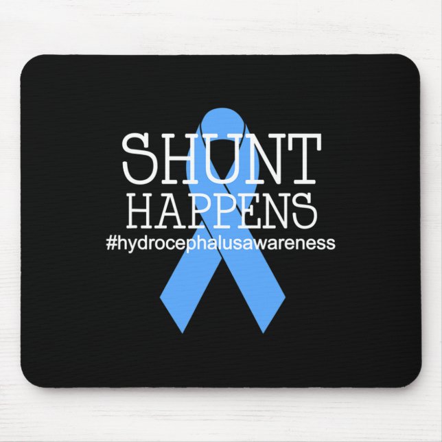 Mousepad Hidrocephalus Warrior No More B.S. Shunt Acontece (Frente)