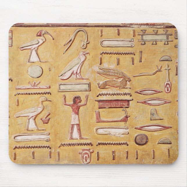 Mousepad Hieroglyphics, do túmulo de Seti I (Frente)